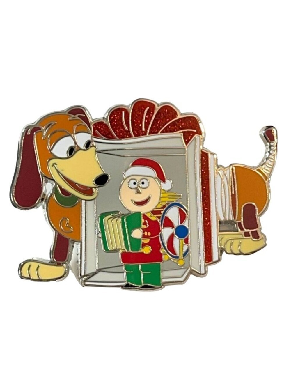 Disney Slinky Dog Trading Pin Pixar Toy Story Christmas Gift Badge Brooch Pin